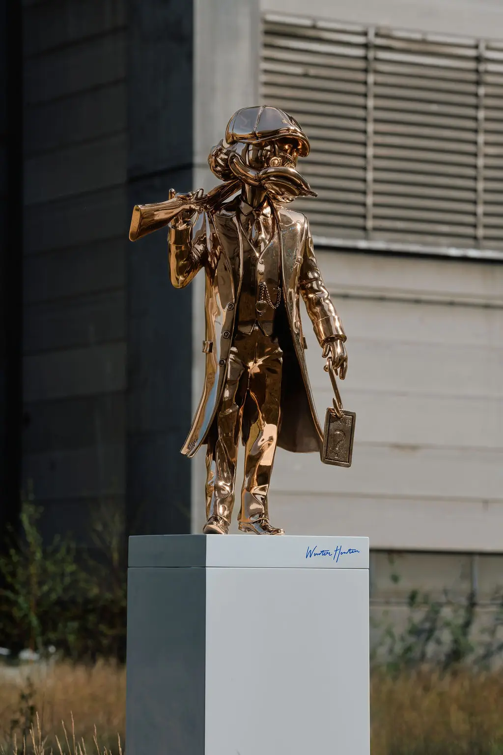 Sculpture Wouter Houten -The Hunter